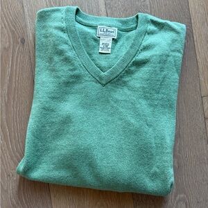 L.L. Bean cotton/cashmere blend sweater